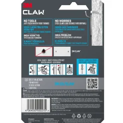 Claw Tavelkrok för gipsvägg 7 kg 4-pack