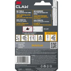 Claw Tavelkrok för gipsvägg 20 kg 2-pack