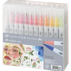Clean Color Real Brush 48-set
