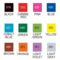Clean Color Real Brush 12-set
