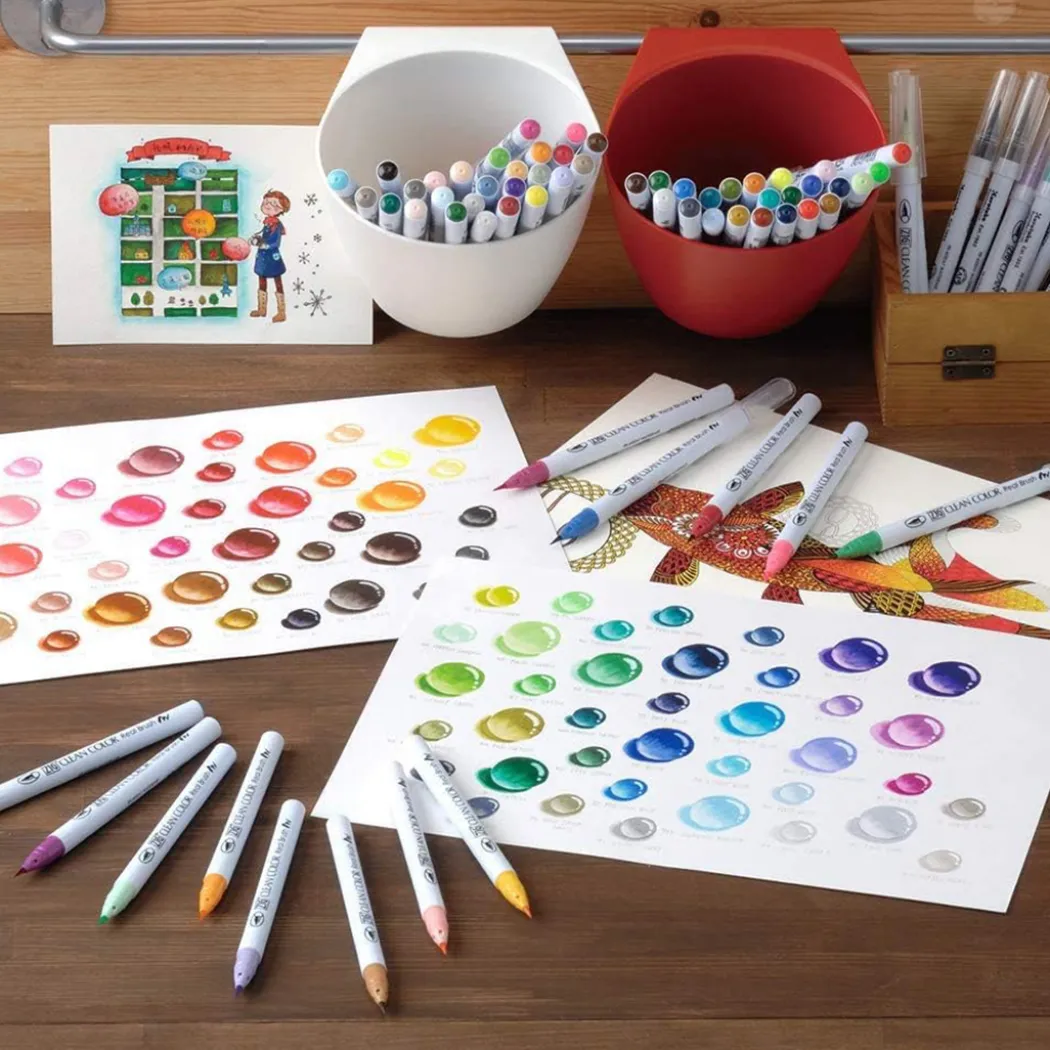 Clean Color Real Brush 12-set