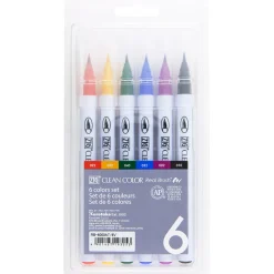 Clean Color Real Brush 6-set