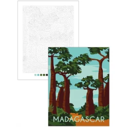 Color by Numbers: Travel