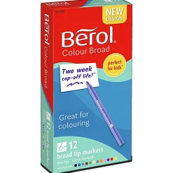 Colour Broad Tip 12-pack (3 år+)