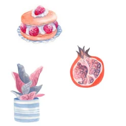 3-Colour Watercolour
