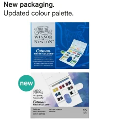 Cotman Akvarellfärg Compact Box 14 ½ - koppar