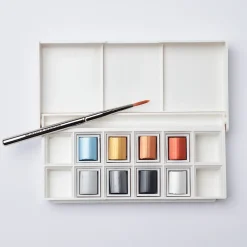 Cotman Akvarellfärg Metallic Set 8 ½ - koppar