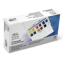 Cotman Akvarellfärg Pocket Box Plus 12 ½ - koppar
