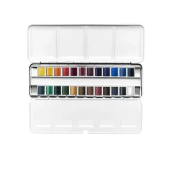 Cotman Akvarellfärg Sketchers Metal Box 24 ½ - koppar