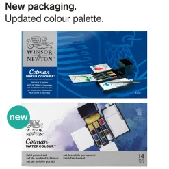 Cotman Akvarellset Field Pocket