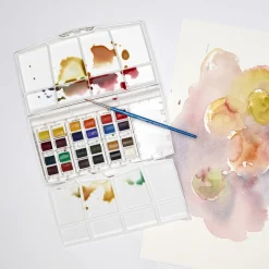 Cotman Akvarellset Paintingbox Plus 24 1/2-kopp