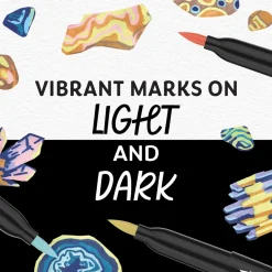 Creative Marker Brush Tip 5-pack Earth Tones