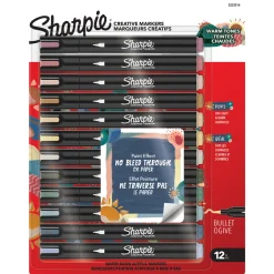 Creative Marker Bullet Tip 12-pack Warm Tones
