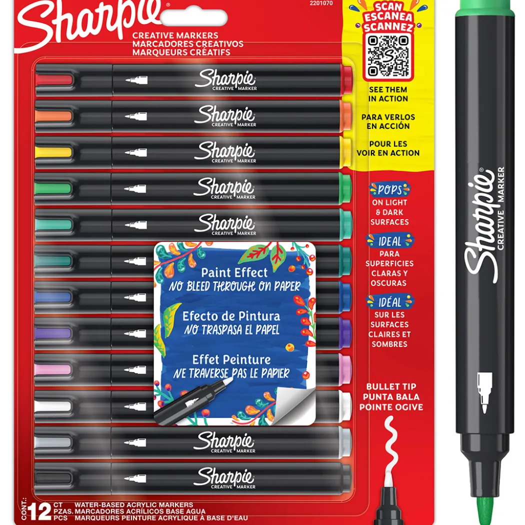 Creative Marker Bullet Tip 12-pack