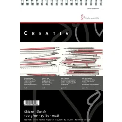 Creativ Skissblock spiral A4