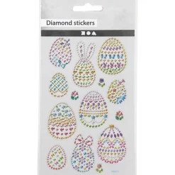 Diamond stickers Påskägg