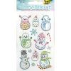 Diamond stickers Snögubbe 1 Ark