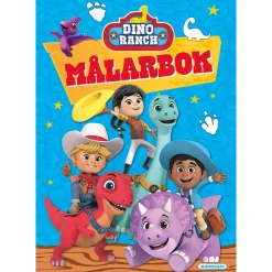 Dinoranchen Målarbok