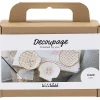 DIY Découpage-kit Snäckskal