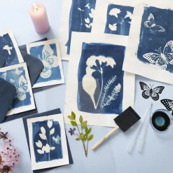 DIY-kit Cyanotype Skapa egna cyanotypi-tryck
