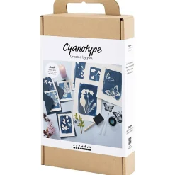 DIY-kit Cyanotype Skapa egna cyanotypi-tryck