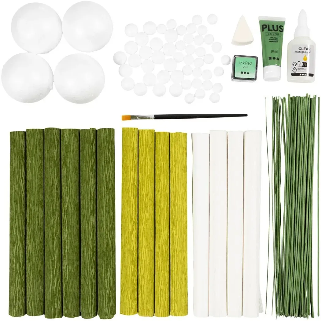DIY-kit Maxi Blombukett av crepepapper
