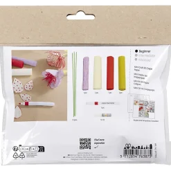 DIY-kit Pappersblommor av crepepapper Set 2
