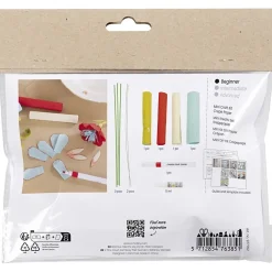 DIY-kit Pappersblommor av crepepapper Set 1