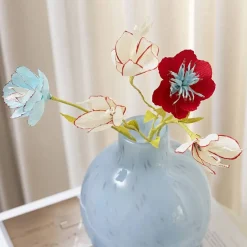DIY-kit Pappersblommor av crepepapper Set 1