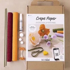 DIY-kit Pappersblommor Blomstermix