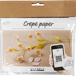 DIY-kit Pappersblommor Körsbärskvist