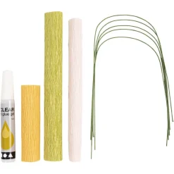 DIY-kit Pappersblommor Körsbärskvist