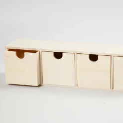 DIY Minibyrå 4 lådor