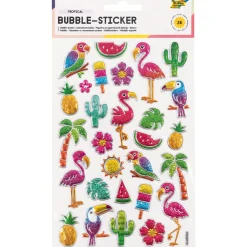 3D stickers Tropical 1 Ark