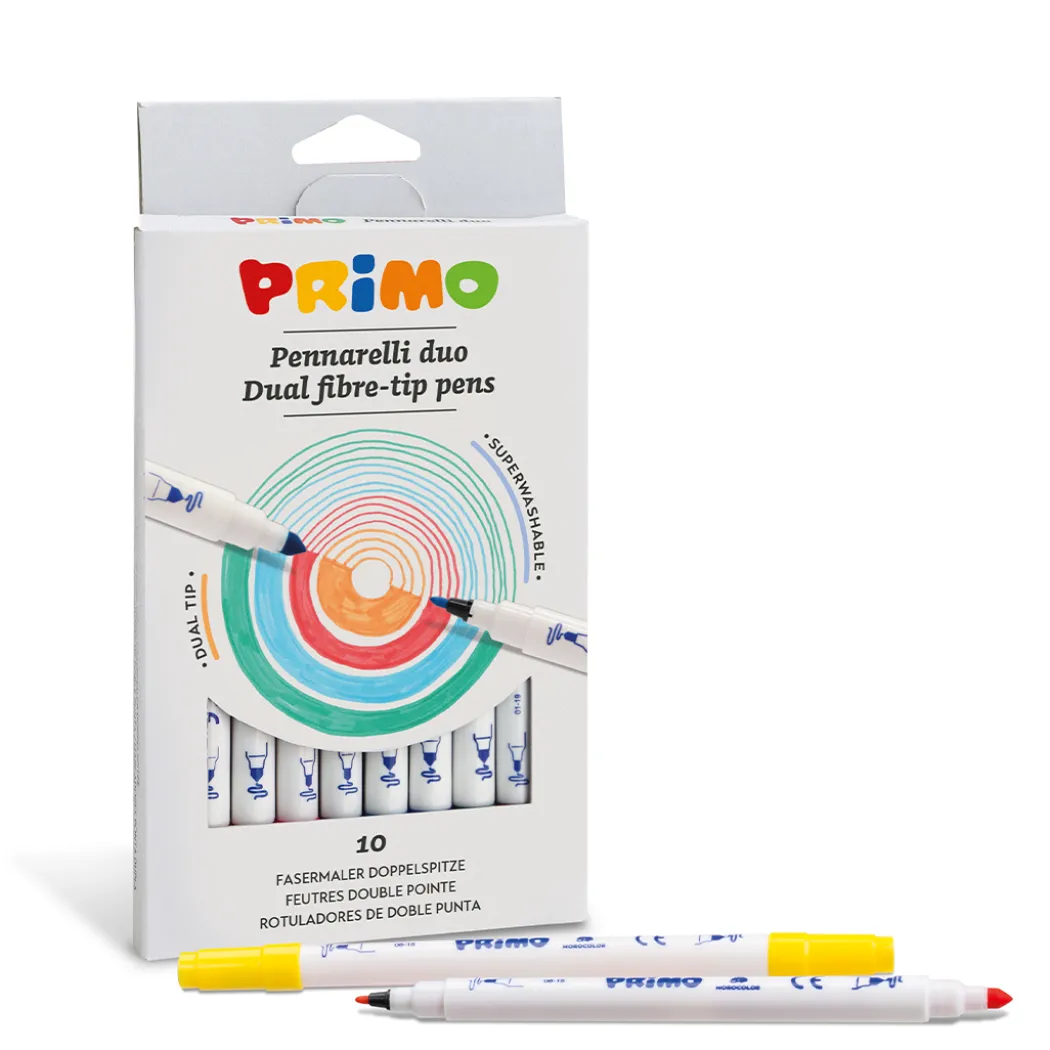 Dual-tip Tuschpennor 10-set