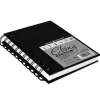Ebony Artist's Sketch Book Spiral A6
