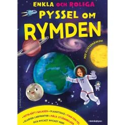 Enkla och roliga pyssel om rymden med klistermärken