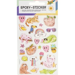 Epoxy stickers Sommar 1 Ark