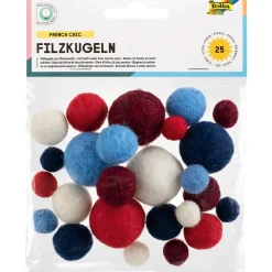 Filtkulor French Chic 25-pack
