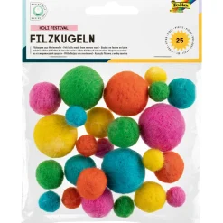 Filtkulor Pholi Festival 25-pack