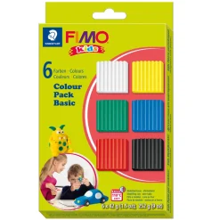 FIMO Kids Modellera 6-pack Basic colours