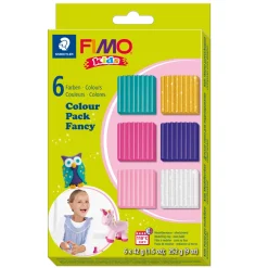 FIMO Kids Modellera 6-pack Light colours