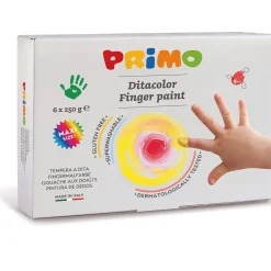 Fingerfärg Basic-set 6x250g