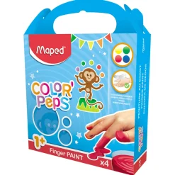 Fingerfärg Color Peps 4-set (1 år+)