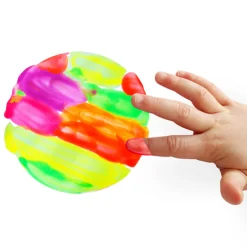 Fingerfärg Fluo-set 6x100g