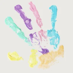 Fingerfärg Pastell-set 6x100g