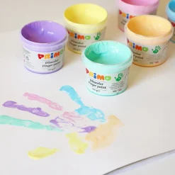 Fingerfärg Pastell-set 6x100g
