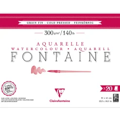 Fontaine Akvarellblock CP 31x41 cm 300g
