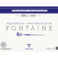 Fontaine Akvarellblock Semi-Glazed 36x48 cm 300g