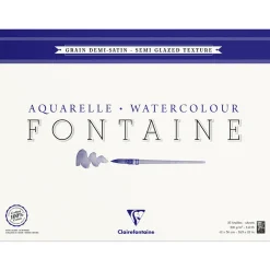 Fontaine Akvarellblock Semi-Glazed 42x56 cm 300g